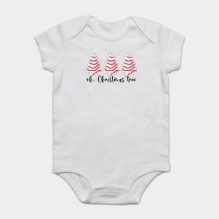 Oh Christmas Tree Cakes Baby Bodysuit